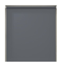 100cm Slate Grey Plain Straight Edge Daylight Roller Blind Grey Grey