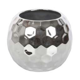 Something Different Disco Ball Vase - Silver - One Size