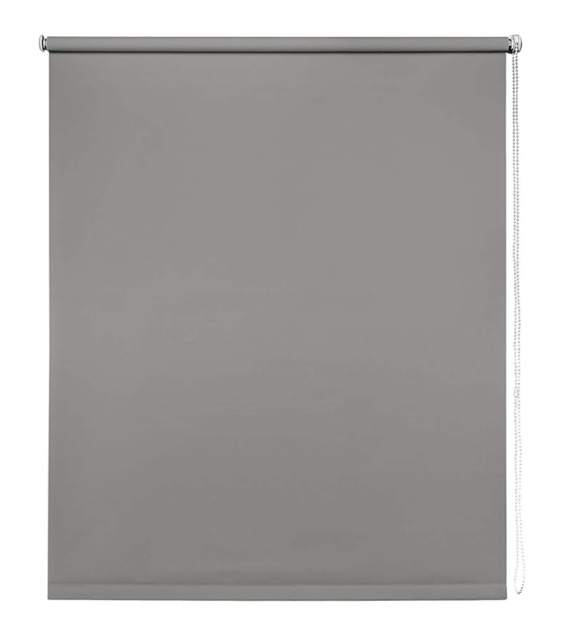 170cm Light Grey Trimmable Thermal Blackout Roller Blinds Grey Grey