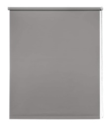 170cm Light Grey Trimmable Thermal Blackout Roller Blinds Grey Grey