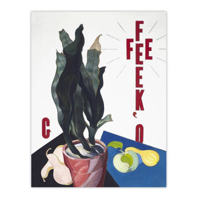 "O Keeffe Stylised Poster Portrait Demuth Wall Art Poster Print 12X16"""