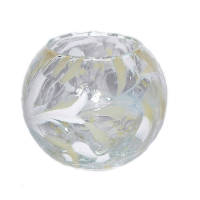 Milford Collection Tealight Holder April Birthstone Friendship Nightlight Diamond Large