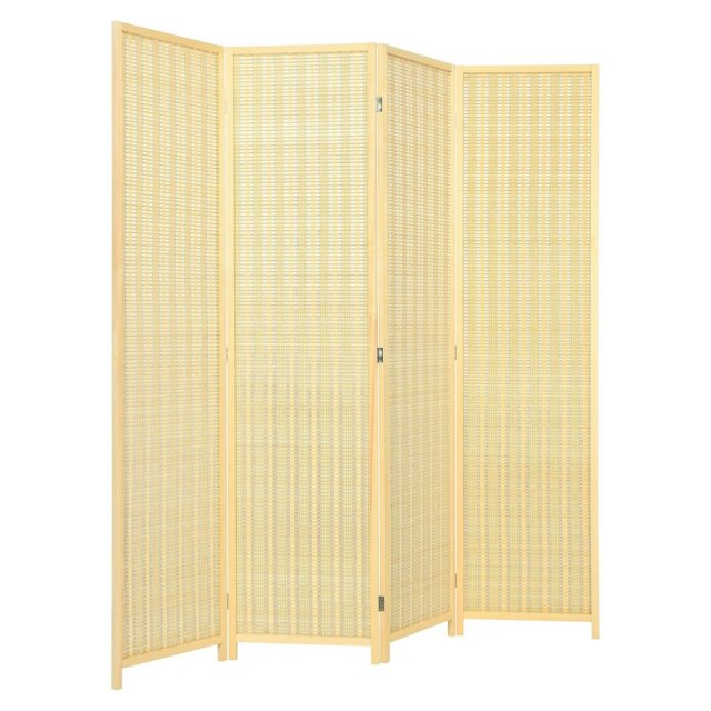 COSTWAY 4 Panel Room Divider Portable Folding Partition Screen Multi