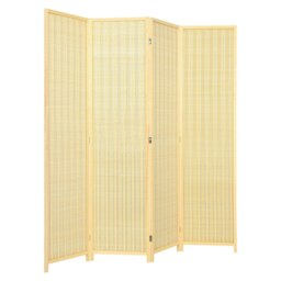 COSTWAY 4 Panel Room Divider Portable Folding Partition Screen Multi