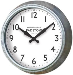Marco Paul 26cm Traditional Silver Clock Silver