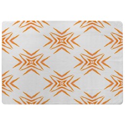 Orange Ravishing Boho Chic Rug Multi