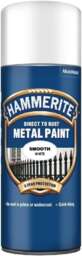 Hammerite Metal Paint 400ml Aerosol Smooth White