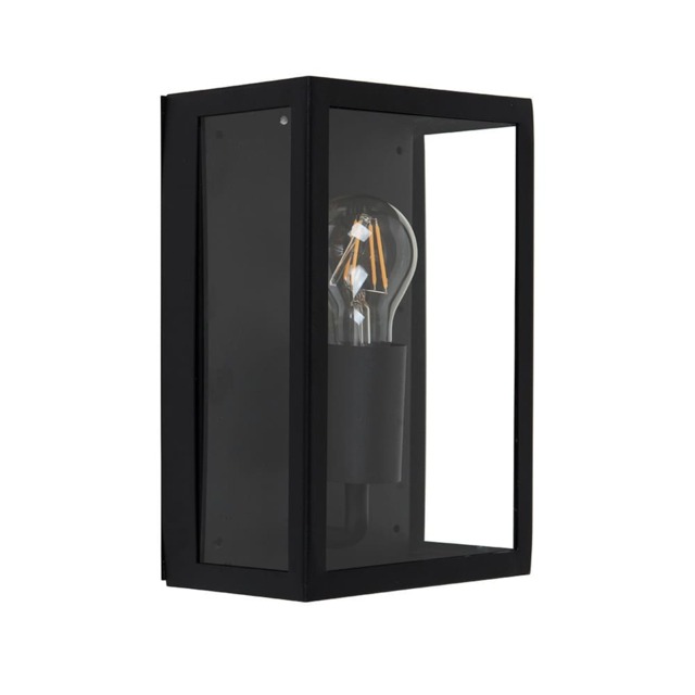 ValueLights Tideswell Black Outdoor Wall Light