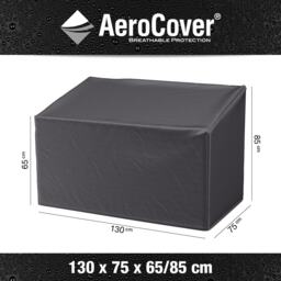 Platinum AeroCover Waterproof Ripstop Polyester Garden Bench Cover W130 x D75 x H85 cm