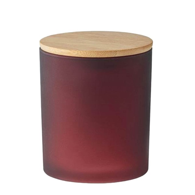 MidOcean Keops Cinnamon Plant-Based Scented Candle - Burgundy - One Size Purple