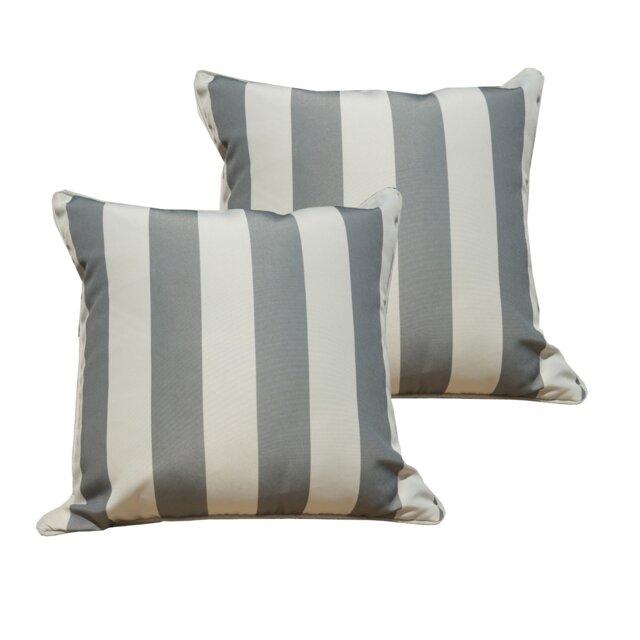 Direct Wicker Outdoor Waterproof Garden Cushion Covers for Outside Sofa, 45x45cm (Set of 2)