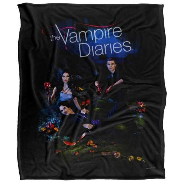 Vampire Diaries Group Shot Blanket - Multicoloured - One Size