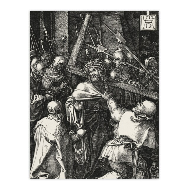 Bearing of the Cross Albrecht Durer Huge Wall Art Print 18X24 In