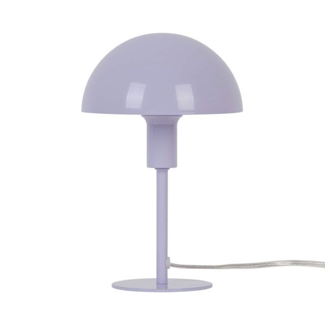 Nordlux Ellen Indoor Table Lamp Purple Metal E14 Dome Shade - Mains Powered, IP20 Purple Purple