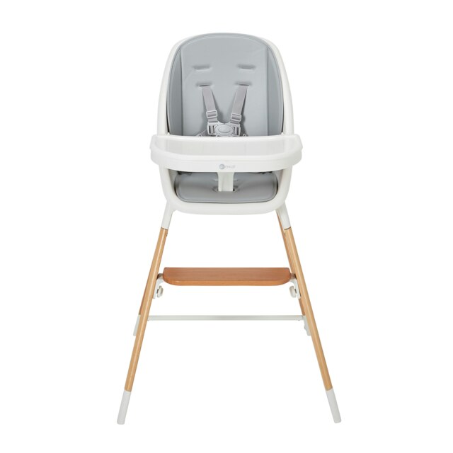 Mychild® Lars 3-in-1 Highchair, Grey/White