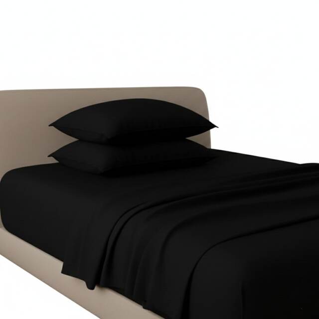 Flannelette Pillowcases Soft Brushed Pillow Covers Warmth And Comfort Black