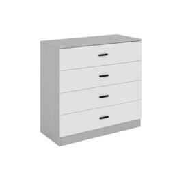 Grey - Chest of 4 Drawers Grey 1