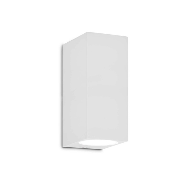 Up 2 Light Outdoor Up Down Wall Light White IP44, G9