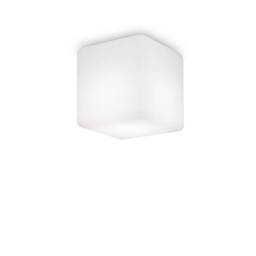 Luna 1 Light Square Surface Mounted Downlight White IP44