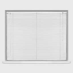 PVC Venetian Blind 135cm x 210cm White