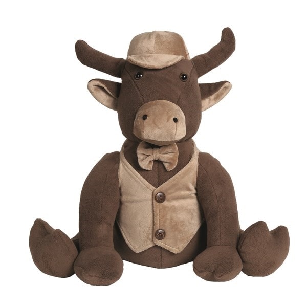 Straits Bull Brown Door Stop