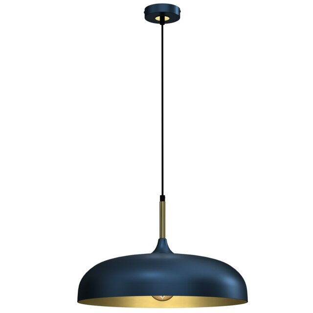 Milagro Pendant Lamp Lincoln Blue 1xE27