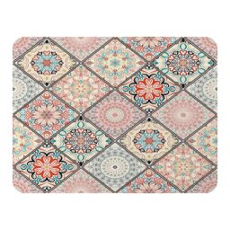 Luxury Oriental Tile Blanket Multi