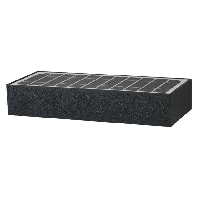 Osram ENDURA Style Bricklume Solar Wall Light 6W 850lm Black