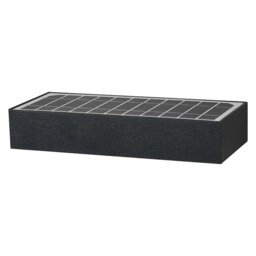 Osram ENDURA Style Bricklume Solar Wall Light 6W 850lm Black