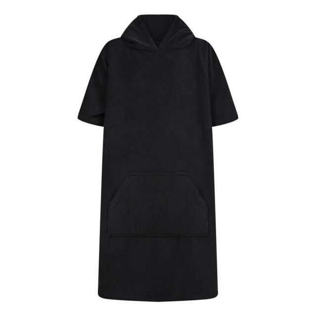 Towel City Childrens/Kids Poncho - Black - 3-5 Years Black
