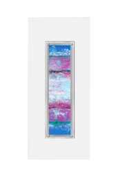 Abstract Blue 1 Framed Wall Art Multi
