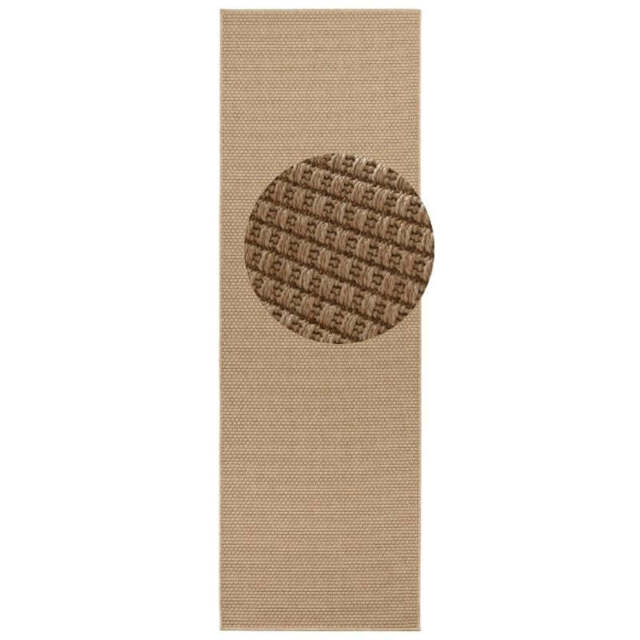 The Rugs Flatwoven Indoor Outdoor Runner Nature Sisal Look Durable Floor Rug