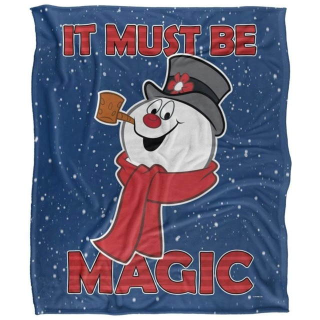 Frosty The Snowman It Must Be Magic Blanket - Multicoloured - One Size