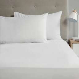 Percale Housewife Pillowcase Pair White Standard 2