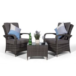 Giardino Arizona 2 Seat Garden Lounge Chair Set