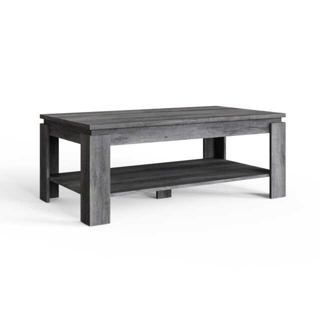 Canyon Coffee Table Grey Charcoal Grey