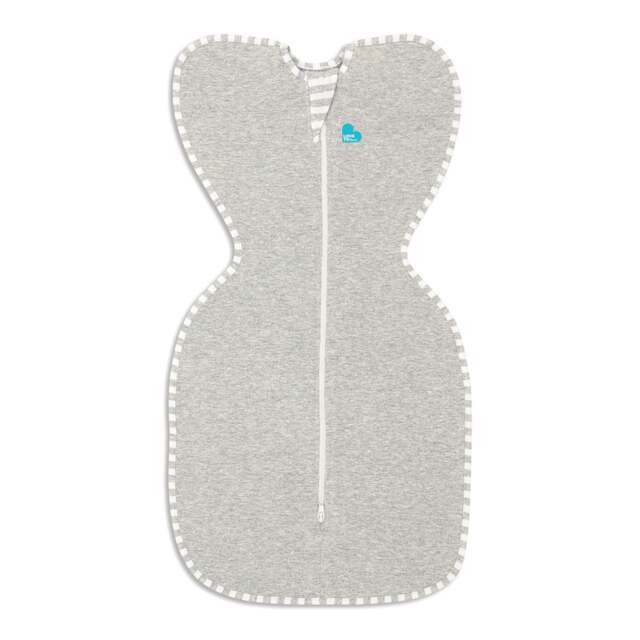 Love to Dream Swaddle Up Grey 1.0 TOG Baby Swaddle - 3.5-6kg