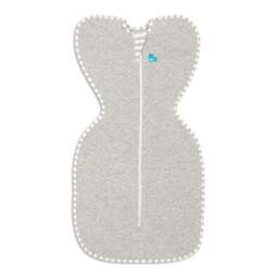 Love to Dream Swaddle Up Grey 1.0 TOG Baby Swaddle - 3.5-6kg