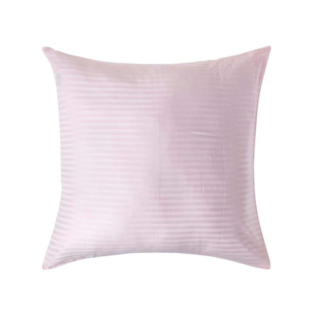 Homescapes Pink European Size Egyptian Cotton Pillowcase 330 TC - 80 x 80 cm