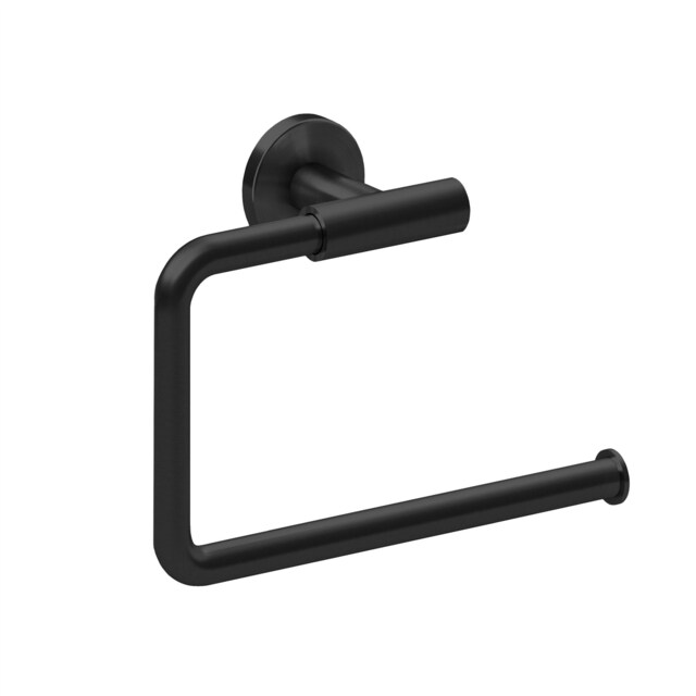 Cosmic Wall Mounted Towel Circular Ring with Black Brushed for Bathroom 23 cm