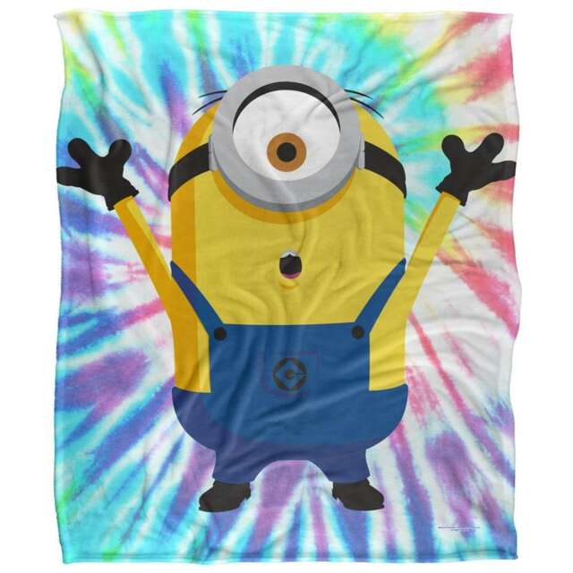 Minions Stuart Blanket - White - One Size