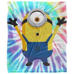 Minions Stuart Blanket - White - One Size