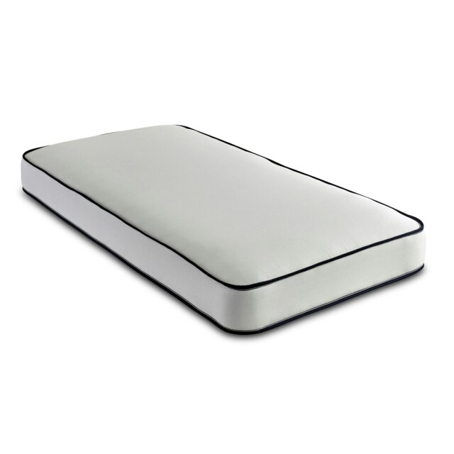 Dual Sided Innerspring Mattress - Medium Soft Comfort, Foam-Free Design White Small Single