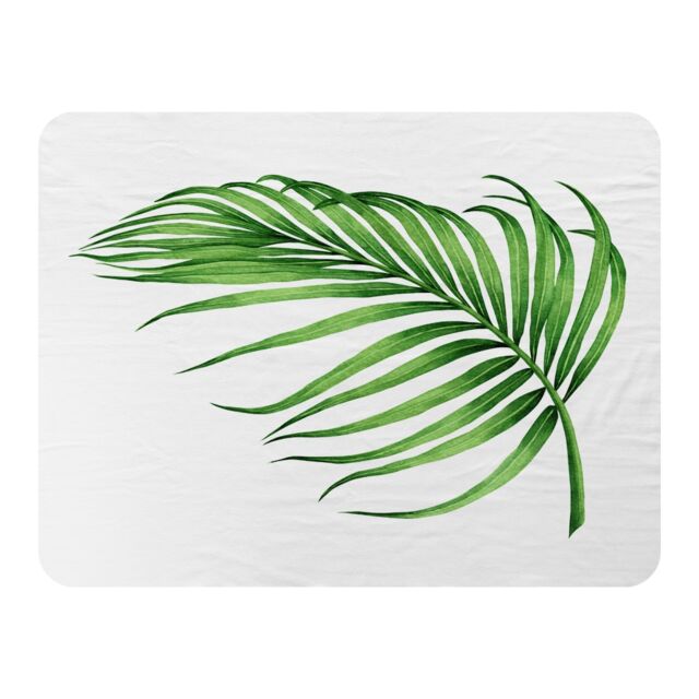 Botanical Leaf Blanket Multi