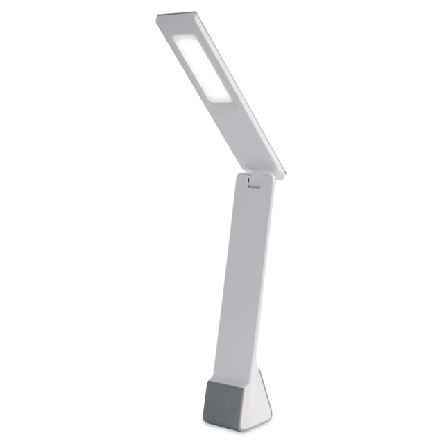 PURElite LED Rechargeable Flip Light - Table & Desk Lamp, 3 Brightness Setting, Natural LED Daylight Bulbs for Reading & Crafts