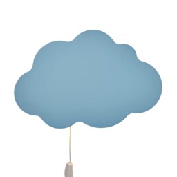 BHS Glow Kid's LED Cloud Wall Light, Blue