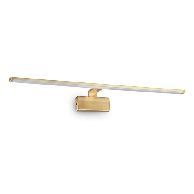 Alma Integrated LED Picture Wall Lamp 1 Light Brass Satin 3000K