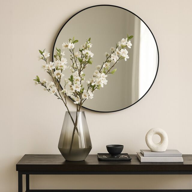 Alexa Ombre Small Glass Vase Grey Grey