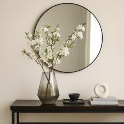 Alexa Ombre Small Glass Vase Grey Grey