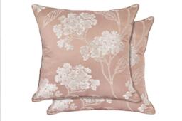 English Garden Cushion Cover Blush Pink Pink Pink